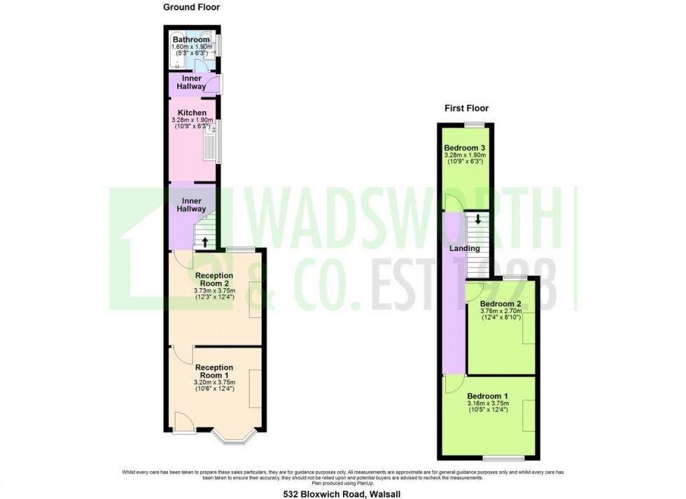 Floorplan for Bloxwich Road, Walsall